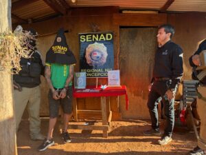 Allanamiento en el barrio Fátima deja un detenido y dosis de supuesta pasta base incautadas