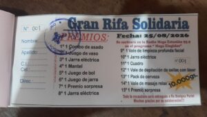 Ya está en marcha la rifa solidaria para ayudar a Benigna y su hija: buscan vender la mayor cantidad de números