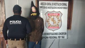 Aprehenden a un hombre tras robo agravado en una estación de servicio de Yby Yaú