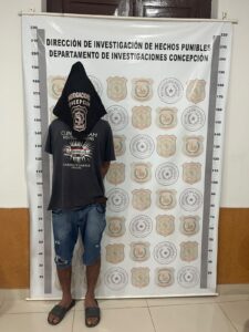 Aprehenden a presunto autor de hurto agravado y recuperan celulares robados en Concepción