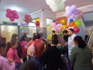 Niños compartieron una jornada especial en el IPS de Concepción