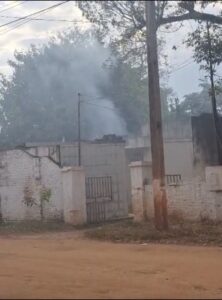 Quema de basura en el Cementerio Municipal de Concepción genera molestias a vecinos y comerciantes