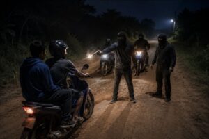 Asaltan a motociclista y a su sobrino a punta de revólver en zona de Belén