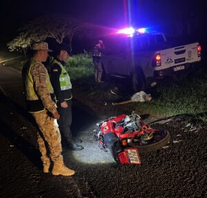 Accidente entre dos motocicletas deja un fallecido y dos heridos en Yby Yaú