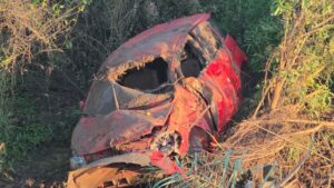 Aparatoso vuelco sobre la ruta PY22 deja un herido en Concepción