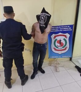 Hombre fue aprehendido tras presuntamente herir con un machete a una mujer en Horqueta