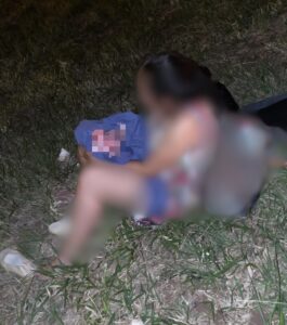 Joven da a luz al costado de la ruta PY05 y es auxiliada por policías