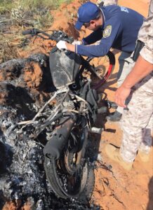 Investigan ataque a tiros contra una vivienda y hallan motocicleta incinerada en Yby Yaú