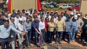 Horqueta dio la palada inicial a su futuro Parque de la Salud