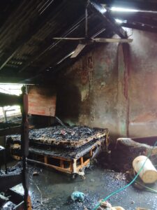 Incendio afectó una vivienda deshabitada en Jhugua Po’i