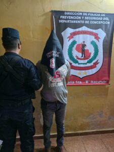Hombre fue aprehendido tras realizar disparos al aire en la rotonda de Concepción