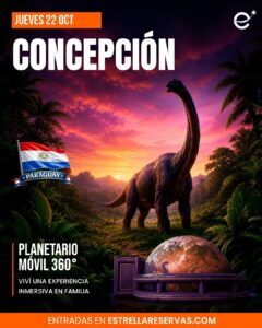 El Planetario Móvil 360° llega a Concepción con una experiencia inmersiva para toda la familia