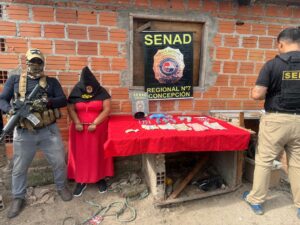 SENAD incauta cocaína, marihuana y pasta base durante allanamiento en Loreto