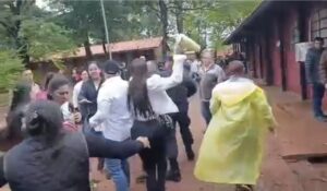 Presunto altercado entre apoderados durante las elecciones en Yby Yaú