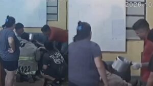 Niño de 5 años quedó con la cabeza atrapada en una olla a presión y fue rescatado por bomberos