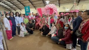 UPAP impulsa jornada de prevención del cáncer de mama en el Mercado Municipal de Concepción